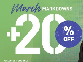 Puma March Markdowns: Enjoy Up to 40% OFF + Buy 2 Get Extra 20% OFF on Selected Items Only